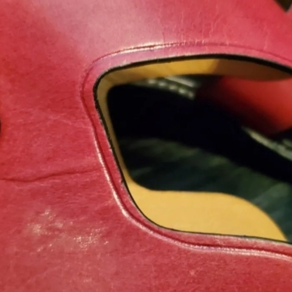 Isabel marant toe loop sandals red 41/10 - Picture 9 of 11